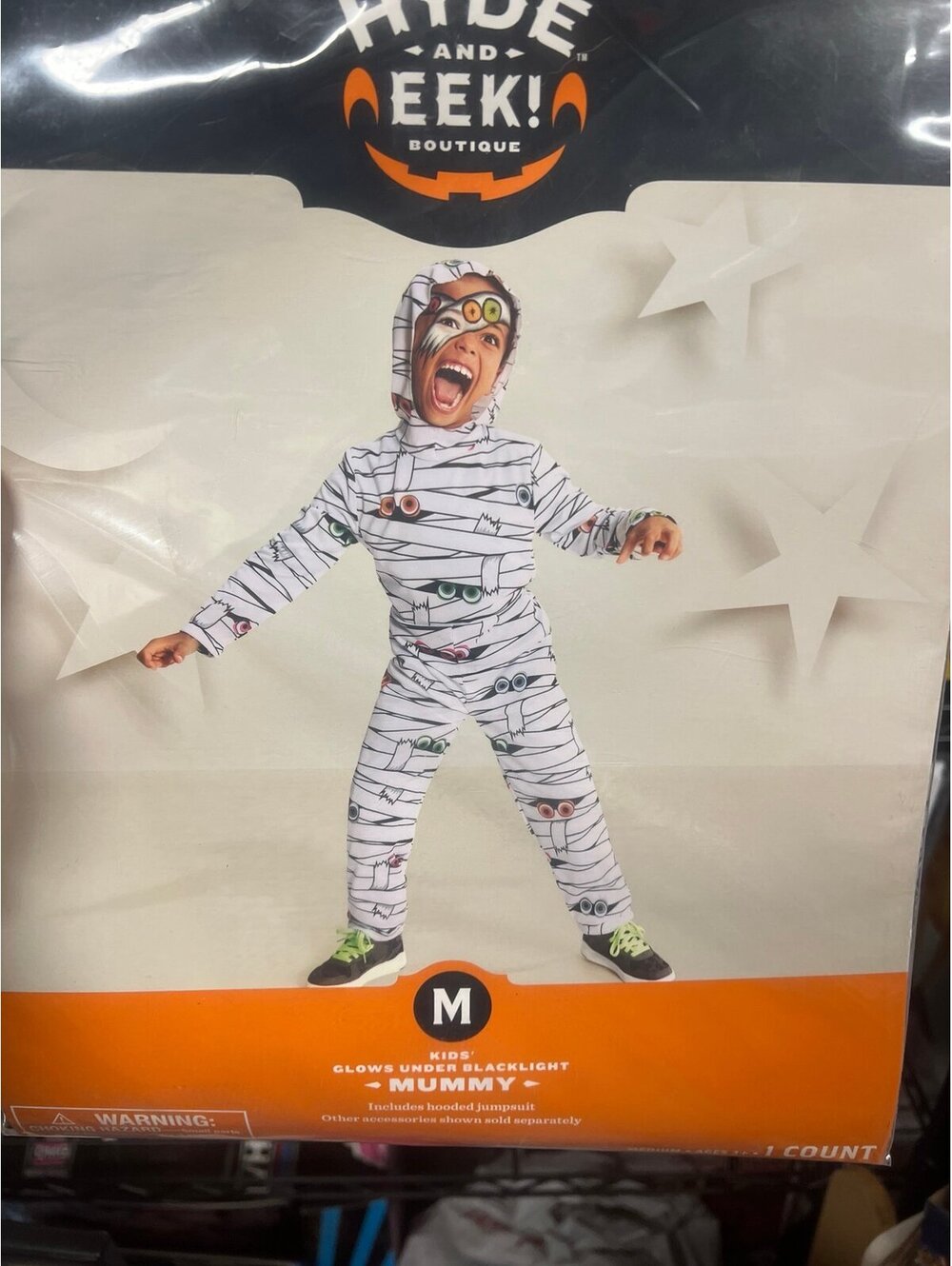 Kids Mummy costume size M 7/8